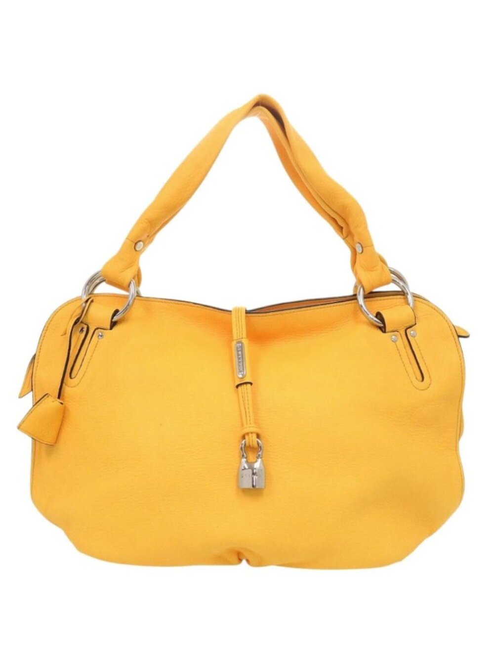Celine Bittersweet Leather Yellow Handbag